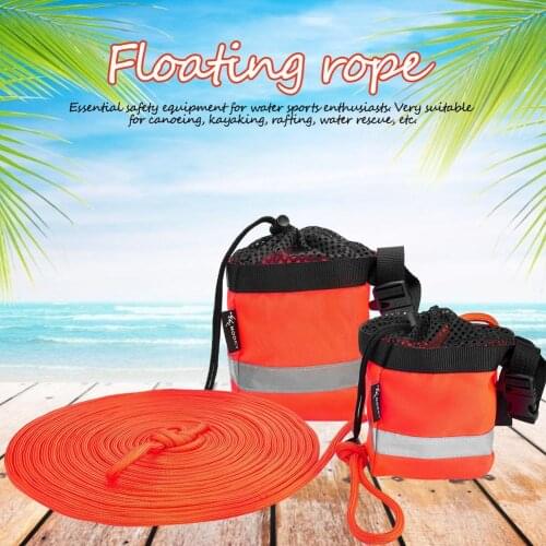 Reflective Buoyant Life Line Rescue Throw Rope Bag - Kayaking Canoeing Boating Rafting Dinghy Water Sport