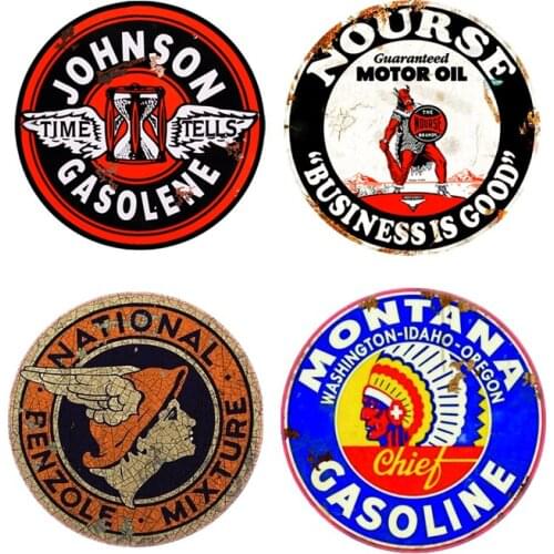 4x Vintage Decal Oil Shabby Oldtimer Oldschool Rust Rat Rat V8 Hotrod # 350
