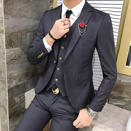 WICCON Men's Business Suits