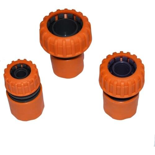 1/2" 3/4" 1" garden hose Quick connector Telescopic joint Water pipe connector adapter 2 pcs