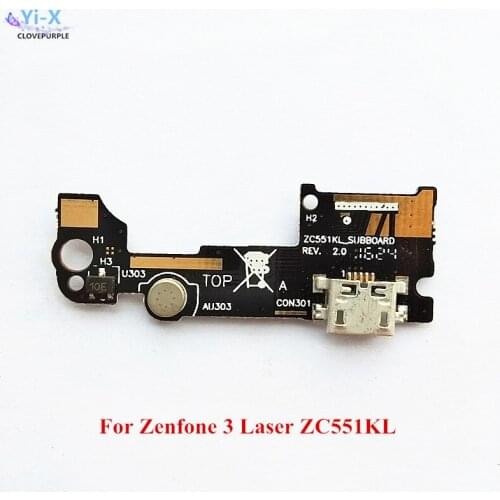 1PCS Dock Connector Micro USB Charger Charging Port Flex Cable Replacement Parts for Asus Zenfone 3 Laser ZC551KL