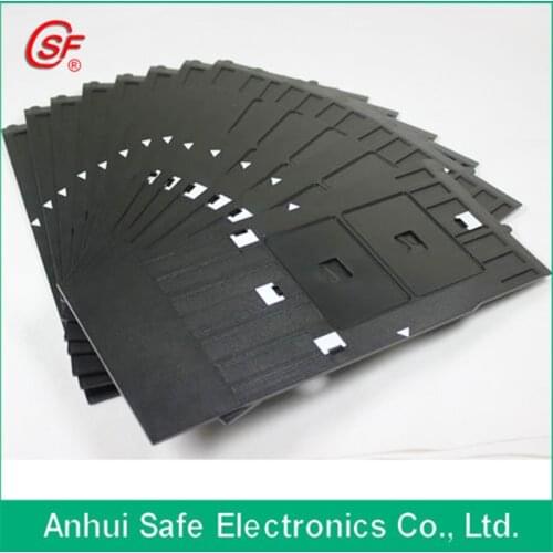 10pcs Free Blank PVC Card+ID Card Tray for Epson R210,R230,R300 Printer 12pcs