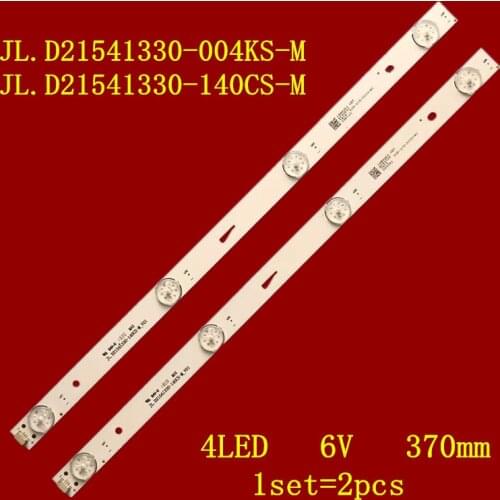 2pcs LED Backlight Strip 4 leds JL.D21541330-140CS-M V01 6V/LED for 21.5'' TV JL.D21541330-004KS-M 4C-LB220T-JF1C