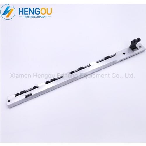 2 Pieces GT-1304 Heidelberg Gripper Bar Windmill 13x18 Heidelberg T-Platen Press Heidelberg Printing Machine Parts 440mm