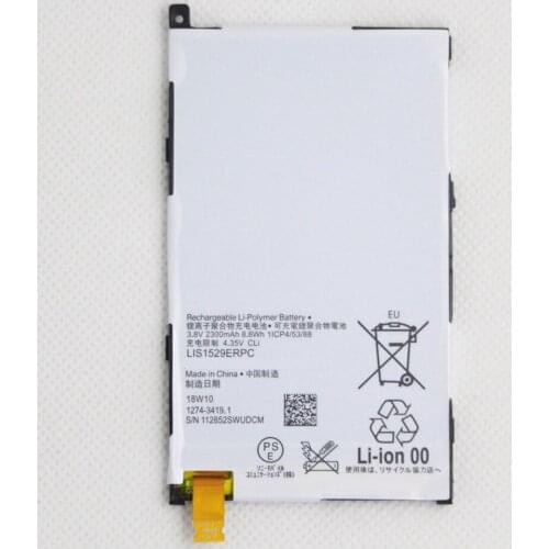 5pcs/lot 2300mAh LIS1529ERPC Battery For Sony Xperia Z1 mini Xperia Z1 Compact D5503 M51W Mobile Phone Battery