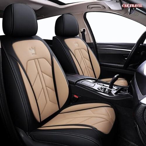 CAR TRAVEL leather car seat cover For Dodge Journey Caliber Avenger Challenger Charger am 1500 accessories covers car seats