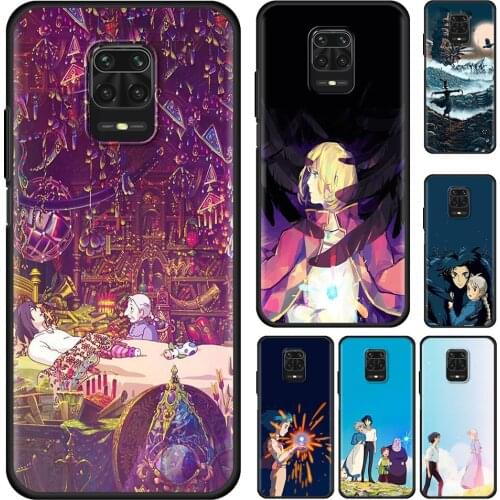 Howls Howls Moving Castle Cell Phone Case for Xiaomi Redmi Note 9S 9 8 10 Pro 7 8T 9C 10 9A 7A 8A K40 Mobile Phones Cover