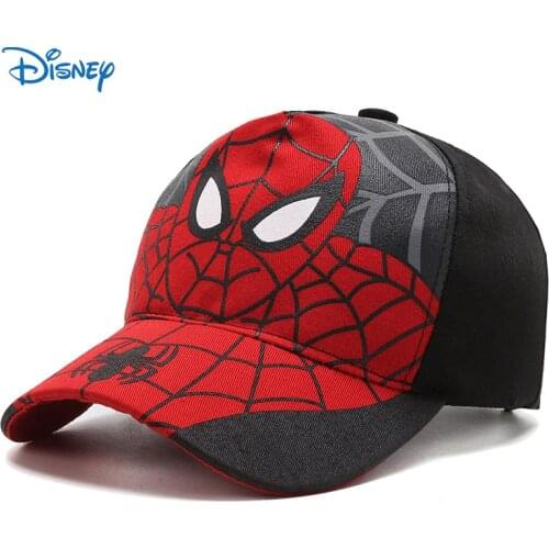 Disney Marvel Childrens Hat Spiderman Superhero Outdoor Hat Adjustable Breathable Baseball Cap Kids Boys Girls Casual Hat