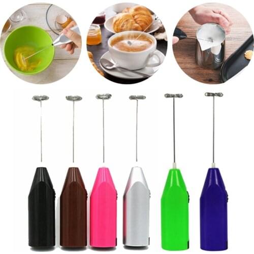 Electric Milk Frother Egg Beater Kitchen Drink Foamer Whisk Mixer Stirrer Coffee Cappuccino Creamer Whisk Baking Tools
