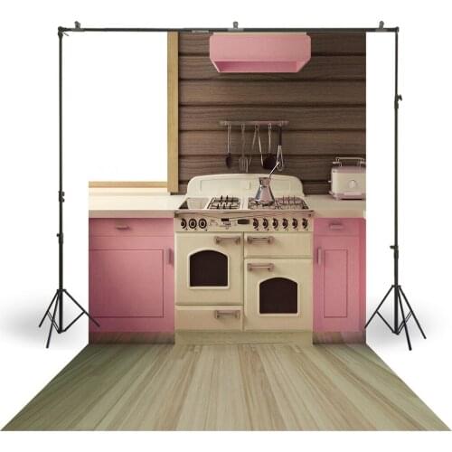 HUAYI Photography Backdrop Newborns Baby Birthday Studio Photo Background Interiors Kitchen Room Photoshoot Backdrops XT-6322