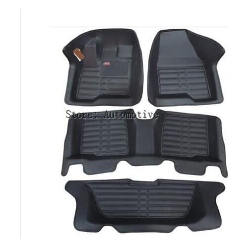 Good+Free shipping! Special floor mats for Ford Explorer 7seats 2014-2008 durable waterproof leather carpets for Explorer 2013