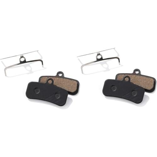 2 Pairs Semi-Metal MTB Mountain Bike Bicycle Disc Brake Pad FOR SHIMANO Saint M810 M820 ZEE M640 H01 Parts Accessories