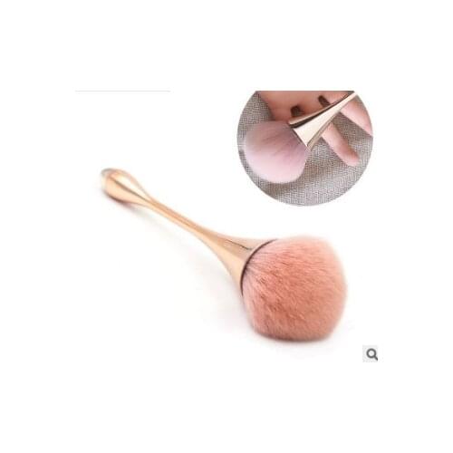 30pcs/lot Water Drop Goblet Foundation Brush Synthetic Fiber Cosmetic Brush Traceless Make-up Appliances Cosmetic Tools HA499