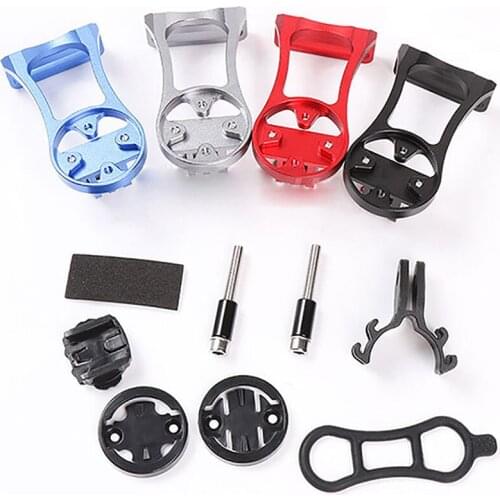 Bicycle Handlebar Metal Extension Mounting Base for Garmin Edge 20/25/500/800/1000 Sports Camera Bracket Holder Lamp Clip