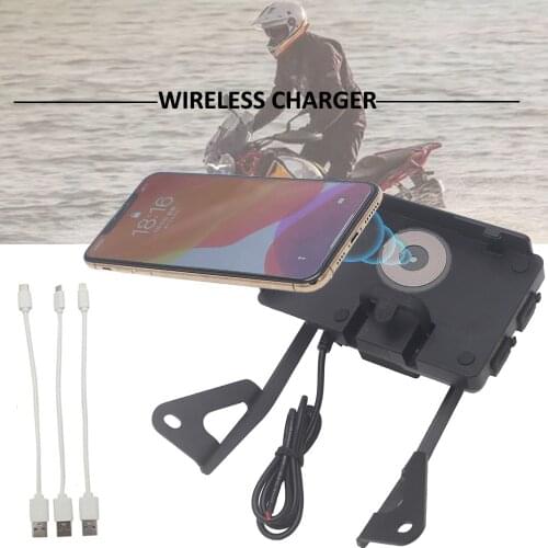 Suitable For MOTO GUZZI V85 TT V85TT Support Wireless GPS Smart Phone Motorcycle Wireless Navigation Bracket Mobile Phone Holder