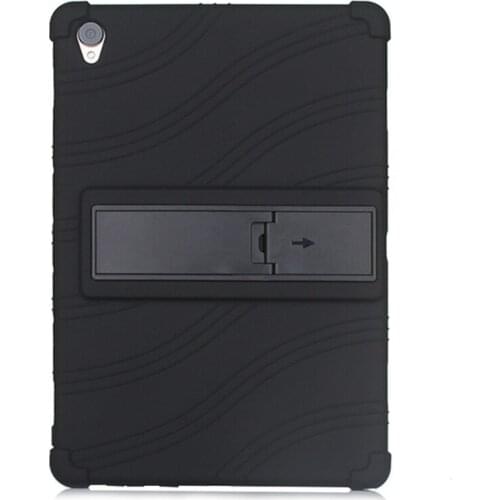 Soft Silicon Case for Huawei Mediapad M6 10.8 2019 VRD-L09 Stand Cover for Medipad M6 Pro tablet protect Case +FilmPen