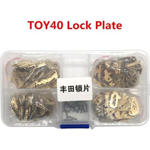 Lock Reed Lock Plate TOY40 Car Lock Repair Kit Accessories for T-oyota