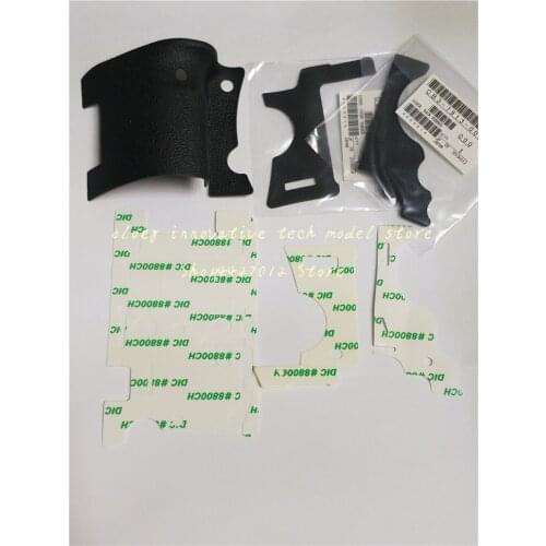 A Set of 3PCS New original Bady rubber (Grip+left side+thumb) repair parts For CANON 5D Mark III 5D3 5D Mark3 SLR