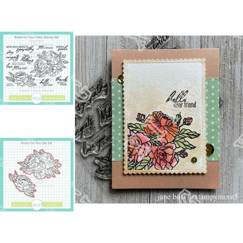 Inky Lily Flower New Metal Cutting Dies Stamps Stencil for 2021 Scrapbook Diary Decoration Embossing Template Diy Greeting Card