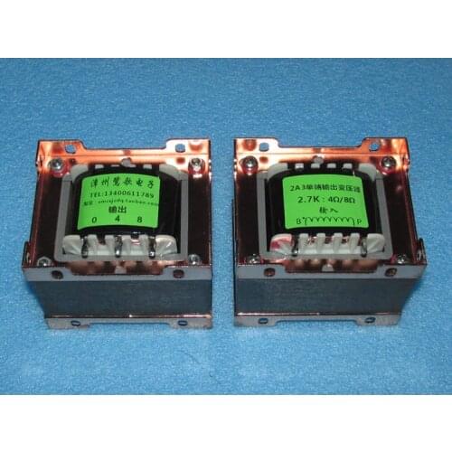 2.7K 18W 20HZ-65KHZ single-ended output transformer for 2A3 electron tube, EI86X40 Z11 iron core, suitable for DIY amplifier