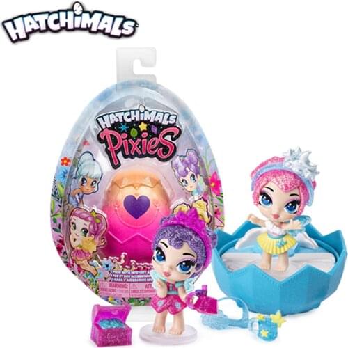 Genuine S6 Hatchimals Pixies Royal Snow Ball 8 Colors Randomly Sent Hatch Bright Blind Box Surprise Magic Eggs Children Toy Gift