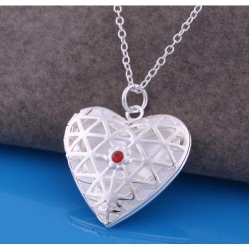 P381 Free Shipping silver plated Necklace, silver plated fashion jewelry Large striped cards /ankajera cabakria