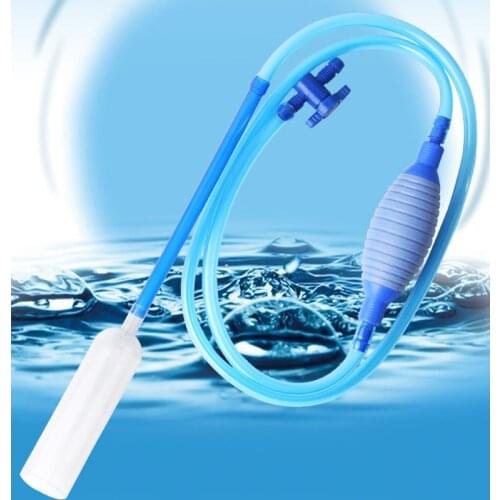 Pump Suck Change water Water pipe simple Sand washing machine Aquarium fish tank bottom fish stool Suction tool Water changer