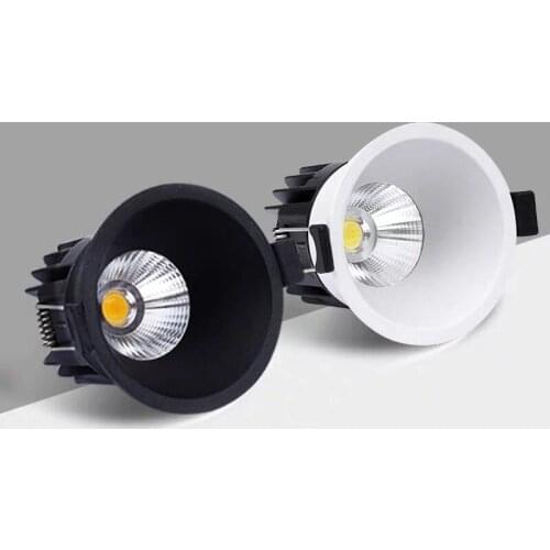 High quality Led downlight light COB Ceiling Spot Light 3w 5w 7w 10w LED ceiling recessed Lights Indoor Lighting