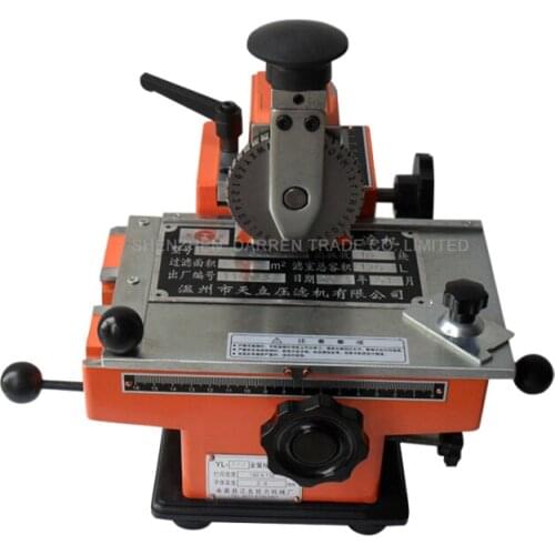 YL-360 Semi-automatic manual marking machine,aluminum labeling coding machine,equipment parameter label printer YL-360