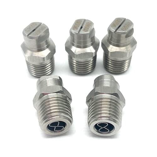 1/4''MEG Flat fan spray nozzles for Road sweeper,304SS jet nozzles for sprinklers,Stainless steel high pressure cleaning nozzle