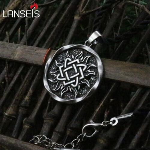 1pcs Lada Star symbol pendant Pagan Slavic Amulet symbol warrior talisman pendant norse Occult Pendant Germanic men necklace