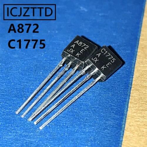 2SA872A TO92 2SA872 TO-92 2SA872A-E A872 C1775 2SC1775 2SC1775A C1775A-E 2SC1775A-E C1775AE MADE IN CHINA