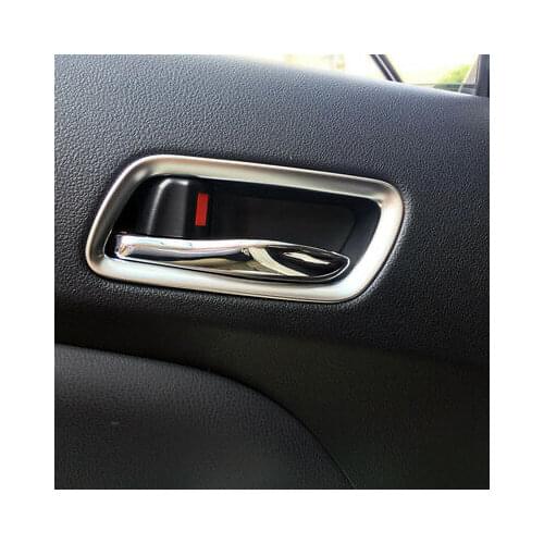 Matte Inner Door Handle Bowl Cover Trim 4pcs for Toyota Prius Prime / PHV 17-20