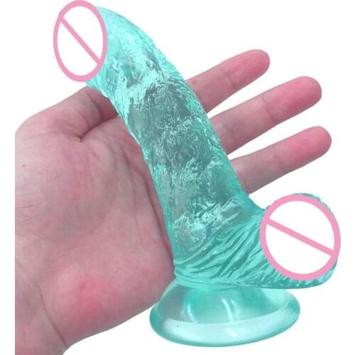 Sex Shop 6.29Inch Mini Dildo for Beginners Realistic Penis with Strong Suction Cup Female Masturbation Adult Sex Toys for Women