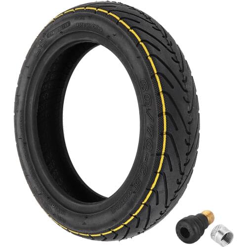 60/70-6.5 Tubeless Tyre for Ninebot MAX G30 Electric Scooter 10 Inch Front and Rear Tyre Wheel Tire Replacement Parts