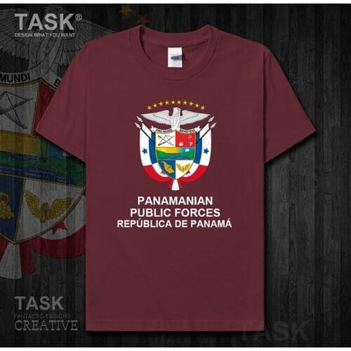 Army Panama Short sleeve clothes country Army Tactical Military mens t shirt new Tops t-shirt sweatshirt Fashion sports 01