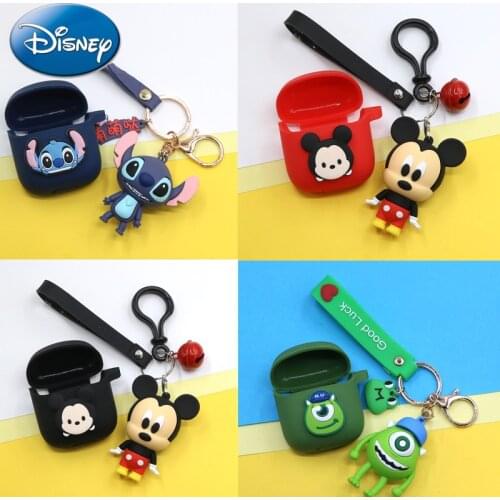 Disney Cartoon Case For JBL Tune 220 Cute Silicone Earphones Non-slip Protect Cover for JBL 220 TWS /Tune 225 Case