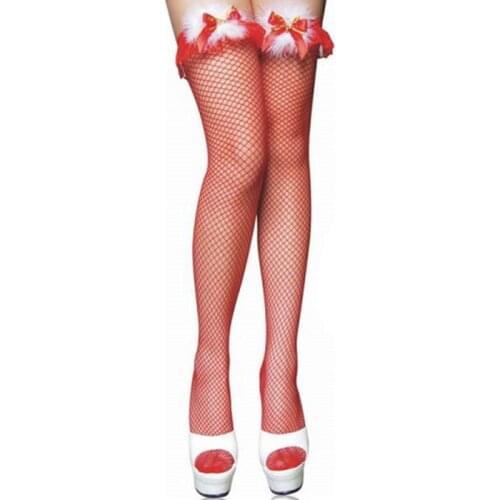 A2104 Women ladies sexy medias fishnet stockings body beautiful thights women stockings super stretch bows thigh high stockings