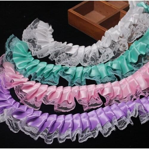 For cuff neckline lace fabric 6cm wide handmade materials DIY crafts needlework lace ribbon sewing accessories