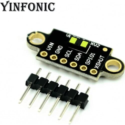 VL53L1X laser ranging time of flight TOF 400cm 4m distance measurement sensor