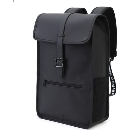 Multifunctional Waterproof Backpack Men Luxury Campus Schoolbag Business Leather Backpacks Travel 15.6 Inch Laptop Bag For Men