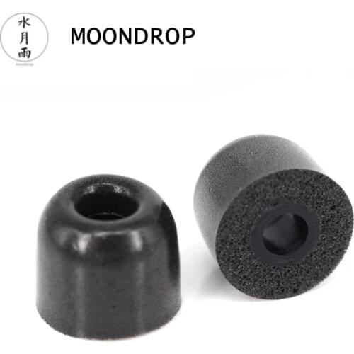 Moondrop MIS-Tip sponge eartips for KXXS/ Spaceship/S8 earphones(2 pair)