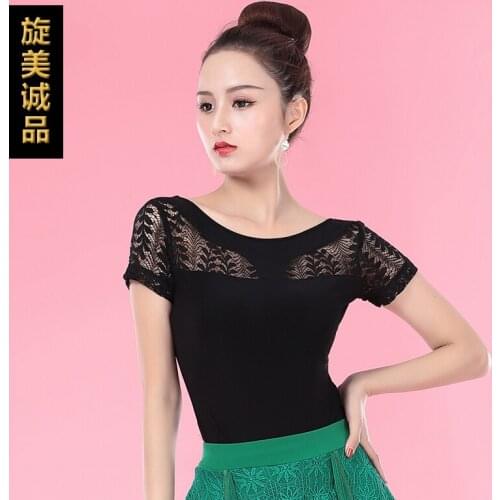 The new Latin dance dress, the female adult dress, the waltz dance, the national standard dance short sleeve jacket YT0404