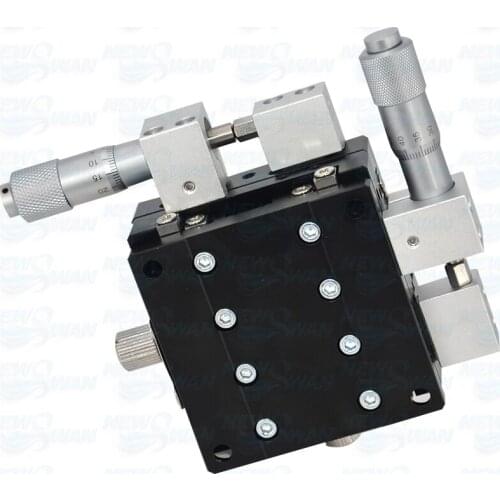 Hot Sale 60*60mm R Axes Trimming Platform Linear Stage Manual Displacement Sliding Table R Linear for Optical Medicine Meter