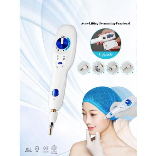 2020 New 2th Plasma Pen From Korea with Eyelid Lift Wrinkle Skin Lifting Anti-wrinkle Mole Remover Galvanic Machine