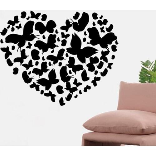Lovely Wall Sticker for Living Room Home Decoration Bedroom Family Wall Decal Vinyl Art Wall Stickers Removable Accessories