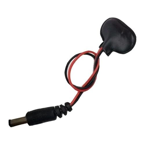 10pcs/lot Earphone Plug 9V Battery Buckle Line For Arduino Experimental Power Supply Connection Line DC Line 2.1MM DC Plug