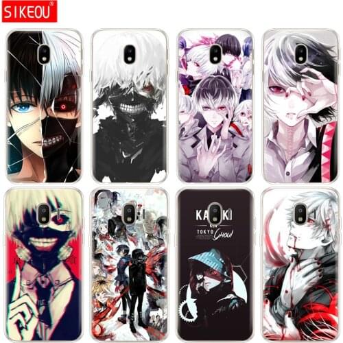 Silicone cover phone case for Samsung Galaxy J3 J5 J7 2017 J330 J530 J730 PRO j2 2018 Tokyo Ghoul anime kaneki ken