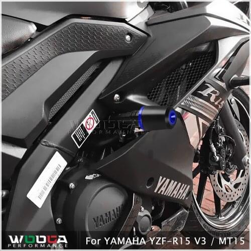 Frame Sliders Crash Pad Falling Protector Guard For Yamaha YZF R15 V3 2017 2018 2019 2020 2021 YZF-R15 Engine Protection Bars