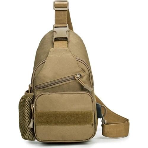 Chest Bag Single Shoulder Messenger Bag for Men and Women Outdoor Sports Travel Camouflage Waterproof Multifunctional Waist Bag